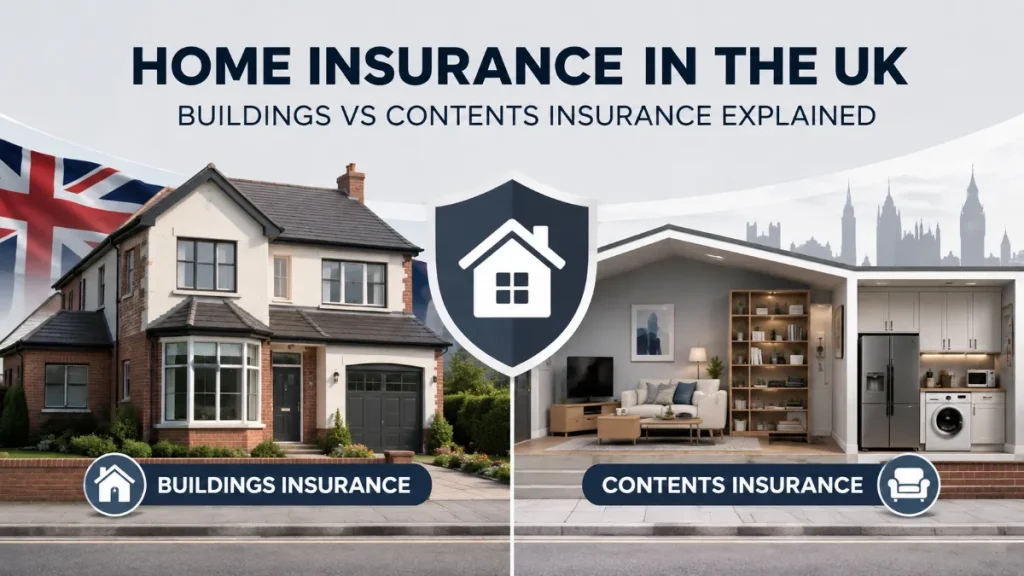 Home Insurance in the UK: Buildings vs Contents Insurance Explained